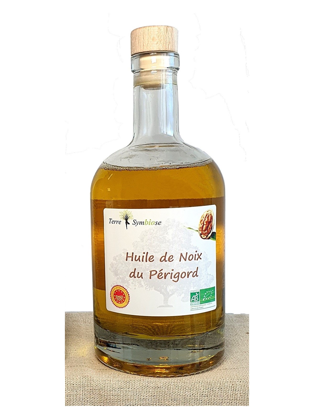 Huile de noix du Périgord - AOP BIO - 500ml - bouteille