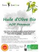 Huile d'olive BIO AOP de Provence Fruité vert - 5 L