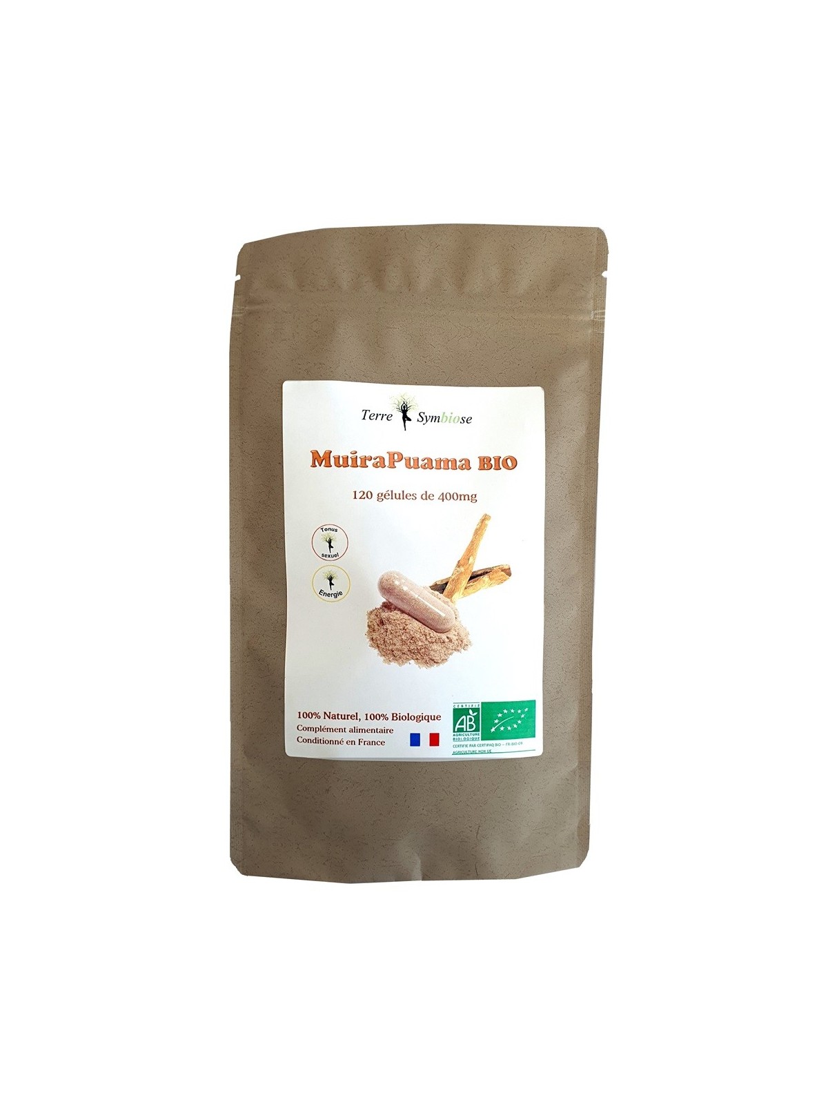 Muira Puama - 120 gélules de 400mg