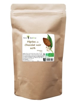200 gr - Pépites Chocolat Noir 60% Biologique