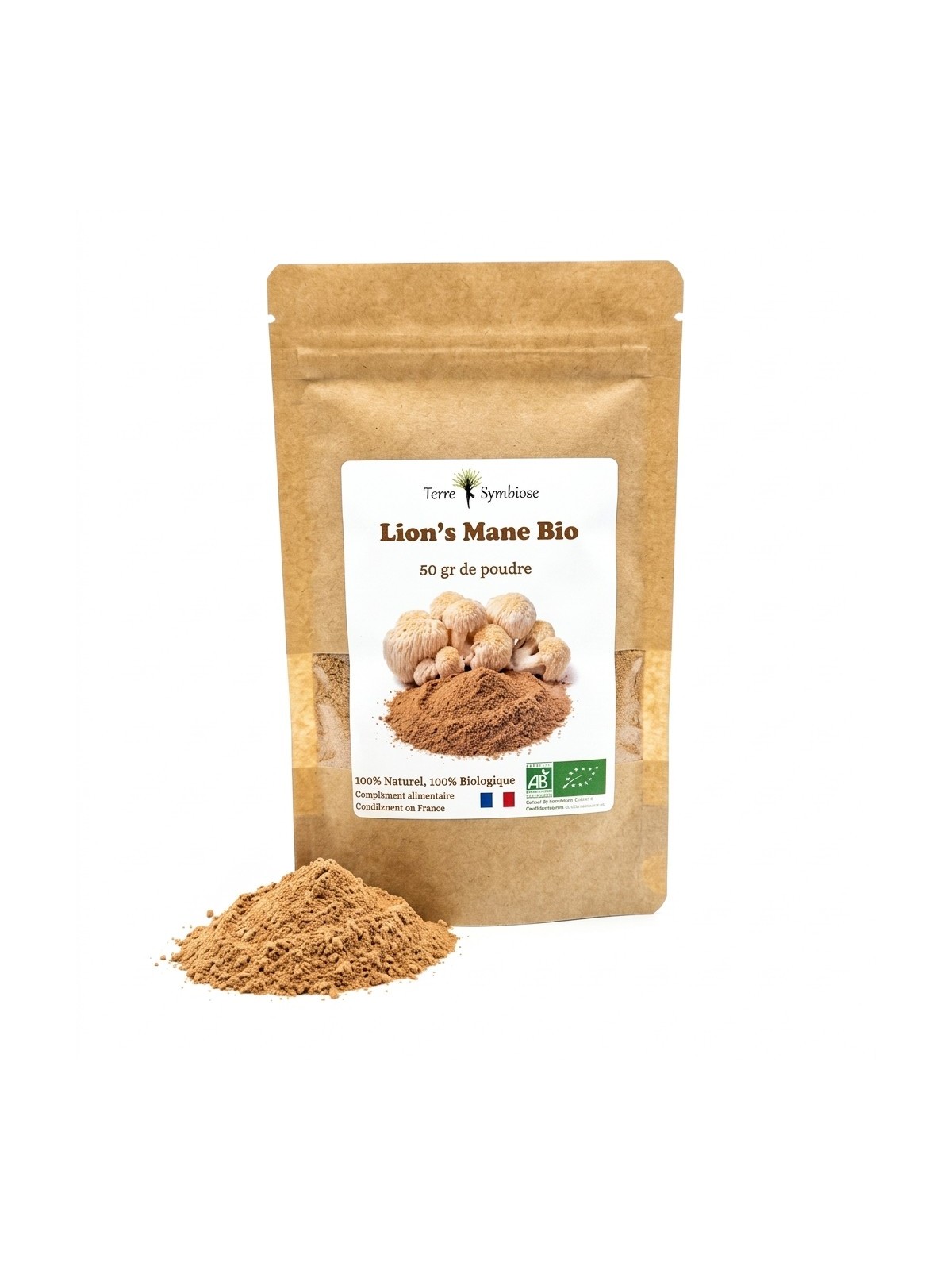 Lion's Mane Bio - 50 gr de poudre