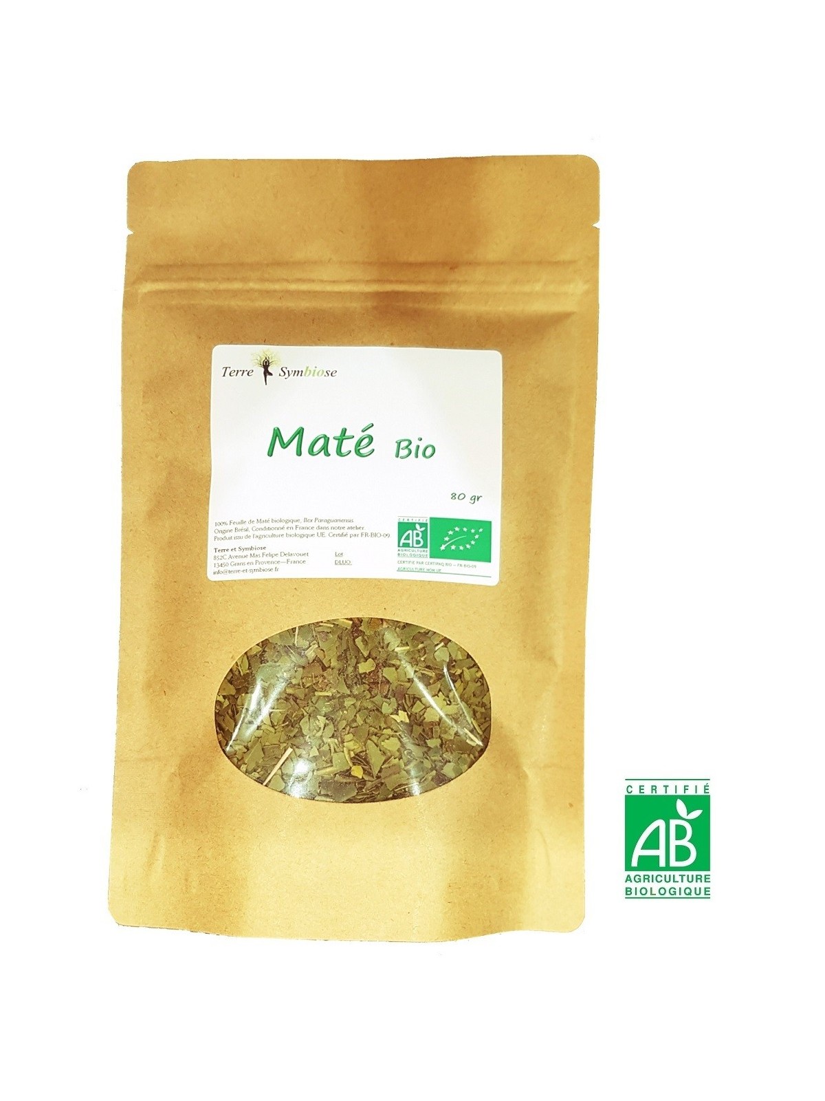80 gr - Maté Biologique