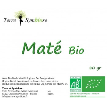 80 gr - Maté Biologique