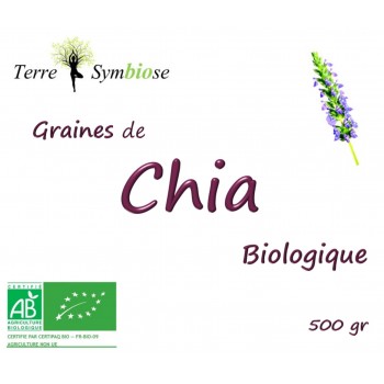 500 gr - Graine de CHIA Bio