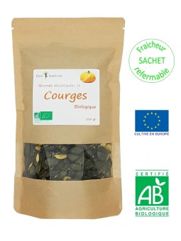 Graine de Courges décortiquées bio - Cultivée en Europe