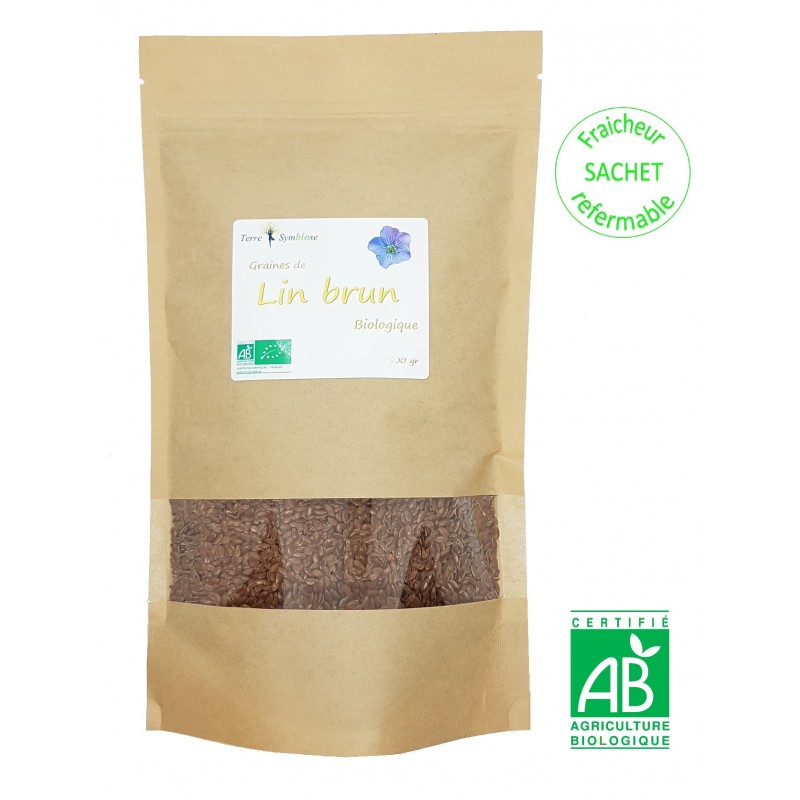 Graine de Lin - 500 g - Sachet