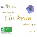 500 gr - Graine de LIN Brun...