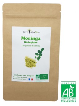 Moringa Biologique - 120 gélules de 400mg