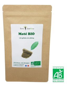 Maté Biologique - 120 gélules de 400mg