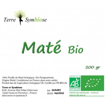 200gr - Maté Biologique