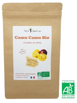 Camu Camu Biologique - 120 gélules de 500mg