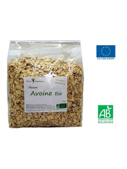 Flocon d'Avoine Bio - 1Kg - Sans Gluten
